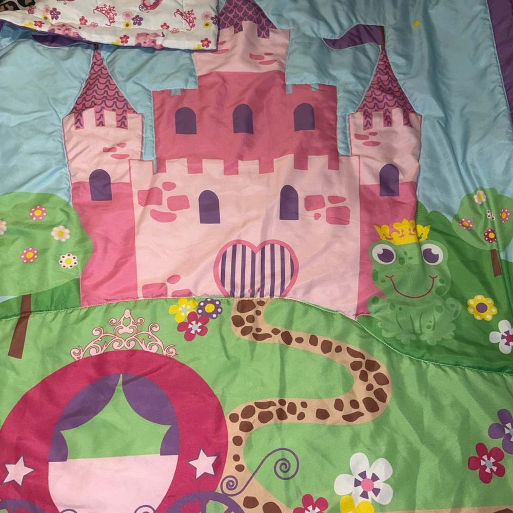 Princess Pink Comforter Set - Picture 4 of 7